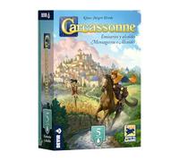 Devir Carcassonne: Emisarios y Alcaldes - Expansión de Estrategia, Político y Colocación de Losetas para Juegos de Mesa Familiares (BGCAREAPS)