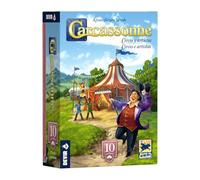 Devir - Carcassonne Expansión Circos y Artistas - Juego de Mesa Estratégico con Seguidores, para Familias y Fans del Clásico | Edición Española
