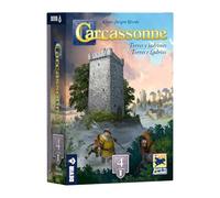Devir Carcassonne: Expansión Torres y Ladrones - Juego de Mesa Estratégico con Losetas, Vigías y Robos para Adultos y Niños (BGCARTLPS)