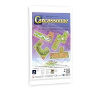 Devir - Carcassonne Maravillas de la Humanidad 3, Expansión Juego de Mesa Estratégico Medieval Familiar, 2-6 Jugadores, +7 Años, Mini Expansión, Versión Española (BGCARMAR3PS)