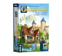 Devir - Carcassonne: Posadas y Catedrales | Expansión de Juego de Mesa Estratégico, Losetas, para hasta 6 Jugadores | Edición Española