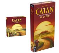 Devir - Catan, Juego de Mesa - Idioma Castellano (BGCATAN) + Catan, Juego de Mesa - Ampliación para 5 y 6 Jugadores (BGCATAN56)