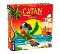 Devir - Catan Junior, Juego de Mesa en Español Catalan y Portugués, Juego de Mesa infantil, Juego de 6 años, Juego en Familia, Divertido (BGCATJU)