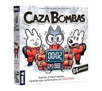 Devir - Caza Bombas, Juego de Mesa, Juego Cooperativo e Interactivo, 2-5 Jugadores, Edad +12 (BGCAZSP)