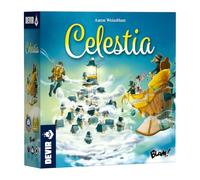 Devir - Celestia, Juego de Mesa de Aventuras Fantásticas y Exploración Aérea | Forzar la Suerte, Gestión de Cartas y Dados | Familiar y Casual | Versión española (BGCELEPS)