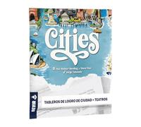 Devir - Cities Expansión Juego de Mesa de Construcción de Ciudades y Urbanismo, Estrategia Familiar 2-4 Jugadores, Gestión de Recursos y Colocación de Trabajadores - Versión Española