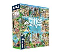 Devir Cities - Juego de Mesa de Construcción de Ciudades | Estrategia y Colocación de Trabajadores | Autor de Sushi Go | para 2-4 Jugadores, 10+ Años, Edición en Español (BGCITSP)
