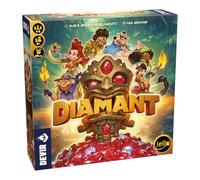 Devir - Diamant, Juego de Mesa, Juego de Mesa con Amigos, Juego de Mesa Competitivo, Juego de Mesa de Aventuras y Exploración, Party Game (BGDIATR)