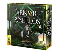 Devir - El Señor de los Anillos Ed. Aniversario 21, Juego de Mesa, Juego de Mesa cooperativo, Juego de Mesa con Amigos, Juego de Mesa 12 años (BGANISP)