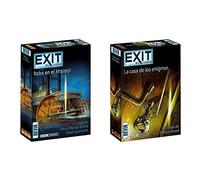 Devir- Exit 14 Juego, Multicolor (BGEXIT14) & Exit: La casa de los Enigmas (BGEXIT12)