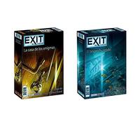 Devir Exit: La casa de los Enigmas (BGEXIT12) + Exit: El Tesoro hundido, Ed Español (BGEXIT7)