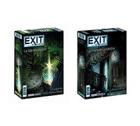 Devir - Exit: La Isla olvidada, Ed. Español (BGEXIT5), Color/Modelo Surtido & Exit: La mansión siniestra, Juego de Mesa, Escape Room, Juego de Mesa con Amigos, Juegos de Mesa 2 Jugadores (BGEXIT11)