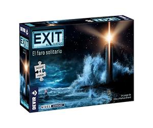 Devir - Exit Puzzle: El Faro Solitario, Juego de mesa, escape room, Juego de mesa con amigos, juegos de mesa 2 jugadores (BGEXITPZ2)