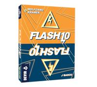 Devir - Flash 10 - Juego de Cartas rápido y frenético, para 2-5 Jugadores, Edad 8+, de Wolfgang Kramer, colección Pocket, Estrategia Familiar y diversión en Grupo (BGFLML)