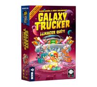 Devir - Galaxy Trucker: ¿Hacer Qué?! Expansión de Juego de Mesa de Ciencia ficción, misiones, astronautas VIP y Modo por turnos, para familias y Jugadores Expertos | Versión española