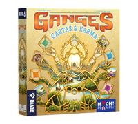 Devir - Ganges Cartas y Karma, Juego de Mesa, Juego de Comercio, Juego Ambientado en la India (BGGANCAPS)
