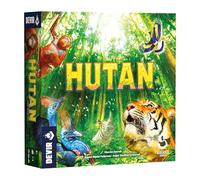 Devir - Juego de mesa Hutan - Construcción de ecosistemas, 1-4 jugadores, +8 años, Versión española