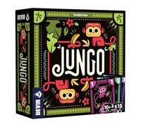 Devir - Jungo | Juego de Cartas Familiar de Estrategia y Combinaciones | Party Game Rápido de Temática Monos | para 3 a 5 Jugadores, +10 Años | Ideal para Viajes, Familia y Amigos | Versión Española