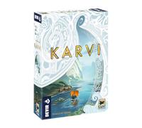 Devir - Karvi Juego de Mesa, de Estrategia de Vikingos, con Amigos, Ingenio, +12 años (BGKAREEC)