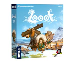 Devir - Looot Juego de Mesa Vikingos Estrategia Familiar, Gestión de Recursos y Colocación de Trabajadores, 2-4 Jugadores, +10 Años, Partidas Rápidas 35 min, Versión Española