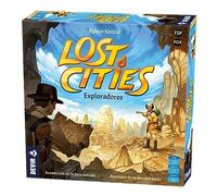 Devir - Lost Cities: Exploradores, Juego de Mesa, Juego de Mesa Estratégico, Juego de Mesa Cooperativo, Juego de Mesa 10 años (BGPLORA)