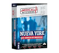 Devir - Medical Mysteries New York, Juego de Mesa de Medicina, Juego de Investigación Cooperativo y de Deducción, Scape Room (BGMMNSP)