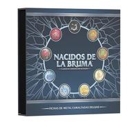 Devir - Nacidos de la Bruma: Set de Fichas de Metal Esmaltadas | Accesorios para Juego de Construcción de Mazos | Fantasía Brandon Sanderson (BGMSTFMETES)