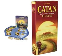 Devir Packs - Catan Expansión: Piratas y Exploradores (BGPIREX) + Catan Base Ampliación 5-6 Jugadores (BGCATAN56), Juego de Mesa, Juego de Mesa de Ingenio, Juego de Mesa con Amigos