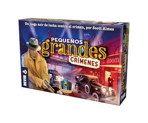 Devir - Pequeños Grandes Crímenes, Juego de Mesa de Deducción e Investigación, Modo Solitario y Cooperativo, 3 Modos de Juego Diferentes (BGPGCSP)