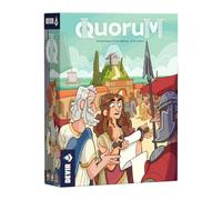 Devir - Quorum - Juego de Mesa de Estrategia del Imperio Romano | Senadores, Provincias y Política | 2-4 Jugadores | +14 Años | 45 Min (BGQUML)