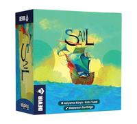 Devir - Sail, Juego de Mesa para Dos Personas, Juego Rápido y Cooperativo, Juego de Bazas para Duelo (BGSAPS)