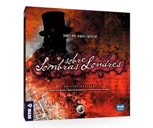 Devir - Sombras sobre Londres, Juego de Mesa de Misterio, Juego de Investigación, a Partir de 14 años (BGSOLO)