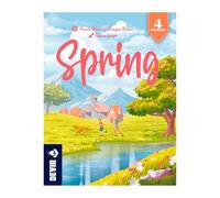 Devir - Spring Juego de Mesa Estratégico Abstracto de Jardín y Naturaleza para 2 Jugadores, Juego Familiar Rápido +8 Años, Serie 4 Seasons, Portátil y Rejugable - Versión Española