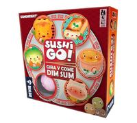 Devir - Sushi Go Gira y Come Dim Sum - Juego de Mesa Familiar ambientado en Cocina Oriental, con Mesa giratoria, Cartas de Dim Sum y Estrategia para 2-6 Jugadores, Temática Japonesa (BGSGGIRSP)