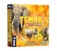 Devir - Tembo, Juego de Mesa cooperativo de Estrategia en la Sabana, 1-4 Jugadores, +10 años | Versión española