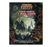 Devir - Warhammer 4ª ed. - Pasos hábiles y dedos ligeros | Libro de Rol de Fantasía | Nuevas Carreras, Ranald, Taal, Crimen, Exploración y Supervivencia | Versión española