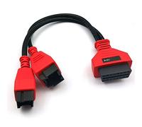 DEVMO Adaptador de cable para cable de programación Chry-sler 12+8 Cable adaptador conector compatible con Autel MaxiSys MS908 MS906S 908S MS905