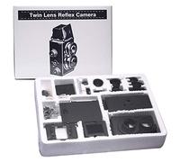 DEVMO - Kit de doble lente de 35 mm de película negra retro Holga Lomo Recesky TLR