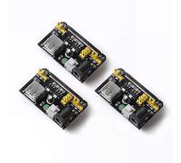 DEVMO - Módulo de Fuente de alimentación de 3 Unidades MB102 de 3,3 V 5 V para Tabla de Pan Arduino