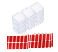 DEVNWIGMO 30x Caja de Uñas Postizas Estuche para Uñas Artificiales Estuche de Exhibición de Uñas Postizas Versátil Y Compacto