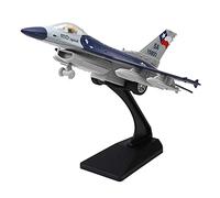 DEVNWIGMO Avión de 1:100, Modelo de Avión de de Aleación Fundida a Presión con Soporte, Azul