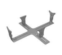 DEVNWIGMO Base de Soporte para Pintar Maquetas de Aviones, Herramienta Auxiliar, Fácil de Montar, Plantilla de Montaje para Trabajos de Pulverización, para Cole, Gris