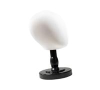 DEVNWIGMO Expositor de Sombreros de Madera, Cabeza de Maniquí Multiusos para Auriculares, Gafas Y Joyas, Negro