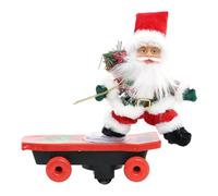 DEVNWIGMO Juguete Eléctrico Navideño para Decoración del Hogar, Versátil para Niños con Canciones, Adorno de Duende, Papa Noel, Individual