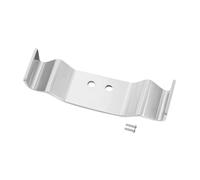 DEVNWIGMO Reemplazo de Alerón Trasero RC Fácil de Instalar Modificación Simulación Mejoras Pieza Vehículos Pieza para Coche RC de Escalada 1/24, Plata