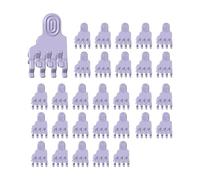 DEVNWIGMO Tenacillas para El Cabello para Crear Volumen desde La Raíz. Ideales para Uso Profesional O Doméstico. Prácticas, Compactas Y Portátiles. Piezas de Re, 30pcs S 3.1cmx2.2cm