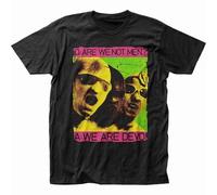 Devo We Are Devo T Shirt Mens Rock N Roll Band Music tee Unisex 100% Cotton Short-Sleeve T-Shirts Black L