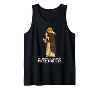 Devoción católica a Santo Tomás de Aquino en Corpus Christi Camiseta sin Mangas