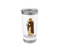 Devoción católica a Santo Tomás de Aquino en Corpus Christi Vaso térmico de acero inoxidable de doble pared