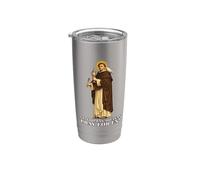 Devoción católica a Santo Tomás de Aquino en Corpus Christi Vaso térmico de acero inoxidable de doble pared